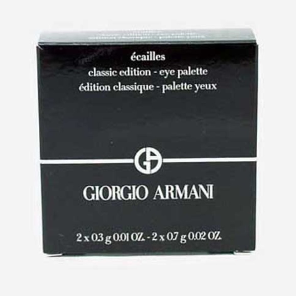 GIORGIO ARMANI "ECAILLES MEDITERRANEA" 4 COLOUR EYE PALETTE, WITH MIRROR COMPACT - Picture 8 of 9